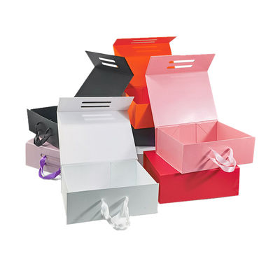 качество  Custom Logo Printed Foldable Garment Paper Clothing Packaging Box Handmade Magnetic Closure Foldable Gift Boxes завод